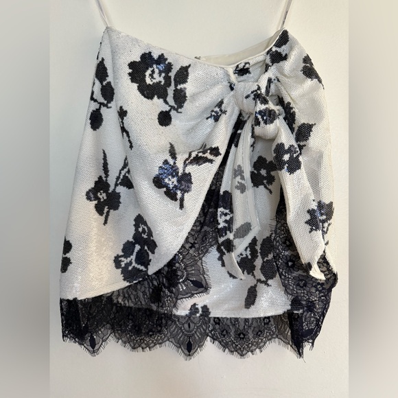 Self-Portrait Floral Skirt, size US 2, pre-owned - Picture 5 of 11